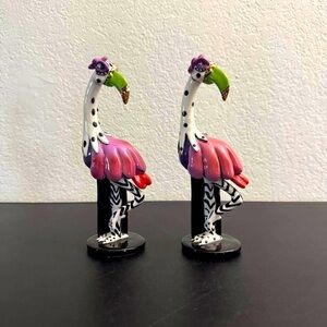 Cristi Bird Salt and Pepper Shakers, SWAK Lynda Corneille, Collectibles 2004